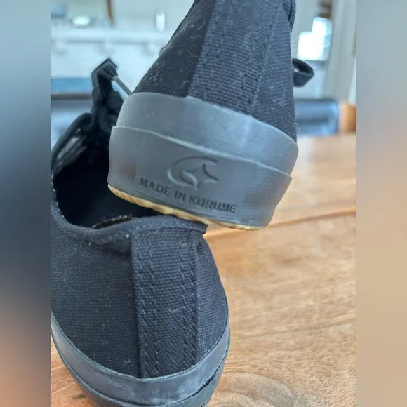 MOONSTAR GYM CLASSICS US Men’s 9 Vulcanized Unisex Sneakers Japan 27 Black NEW - Picture 14 of 15